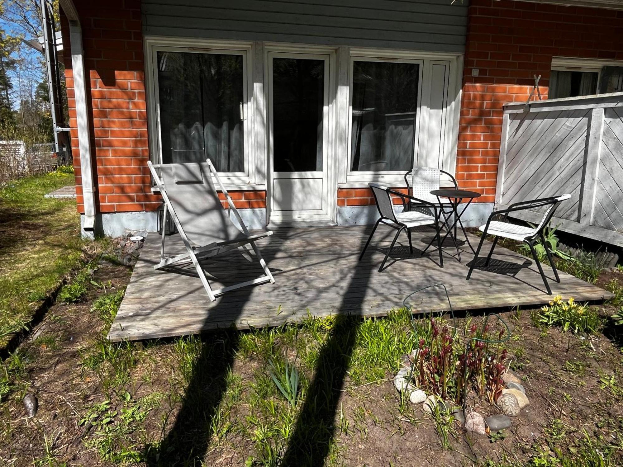 Rauhallinen Rivitalon Paeaety Porvoo Luaran gambar