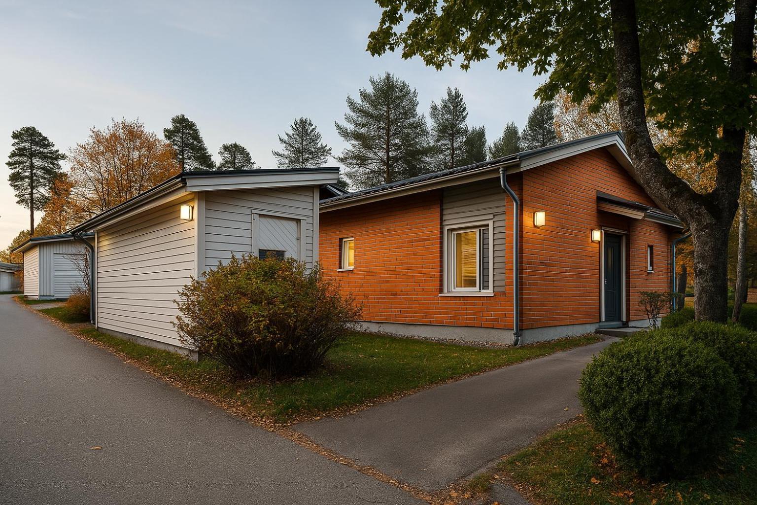 Rauhallinen Rivitalon Paeaety Porvoo Luaran gambar
